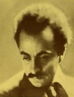 fotografisches Portrait von Kahlil Gibran